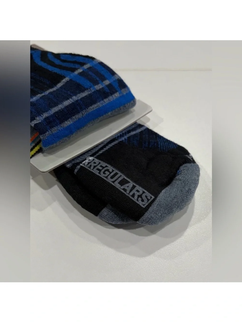 SmartWool Men's Medium Ski Targeted Cushion Summit Shot Socks NWT Pewter Blue